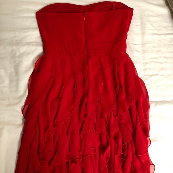 Valentine’ Day // Prom Red Strapless Dress - Picture 3 of 4